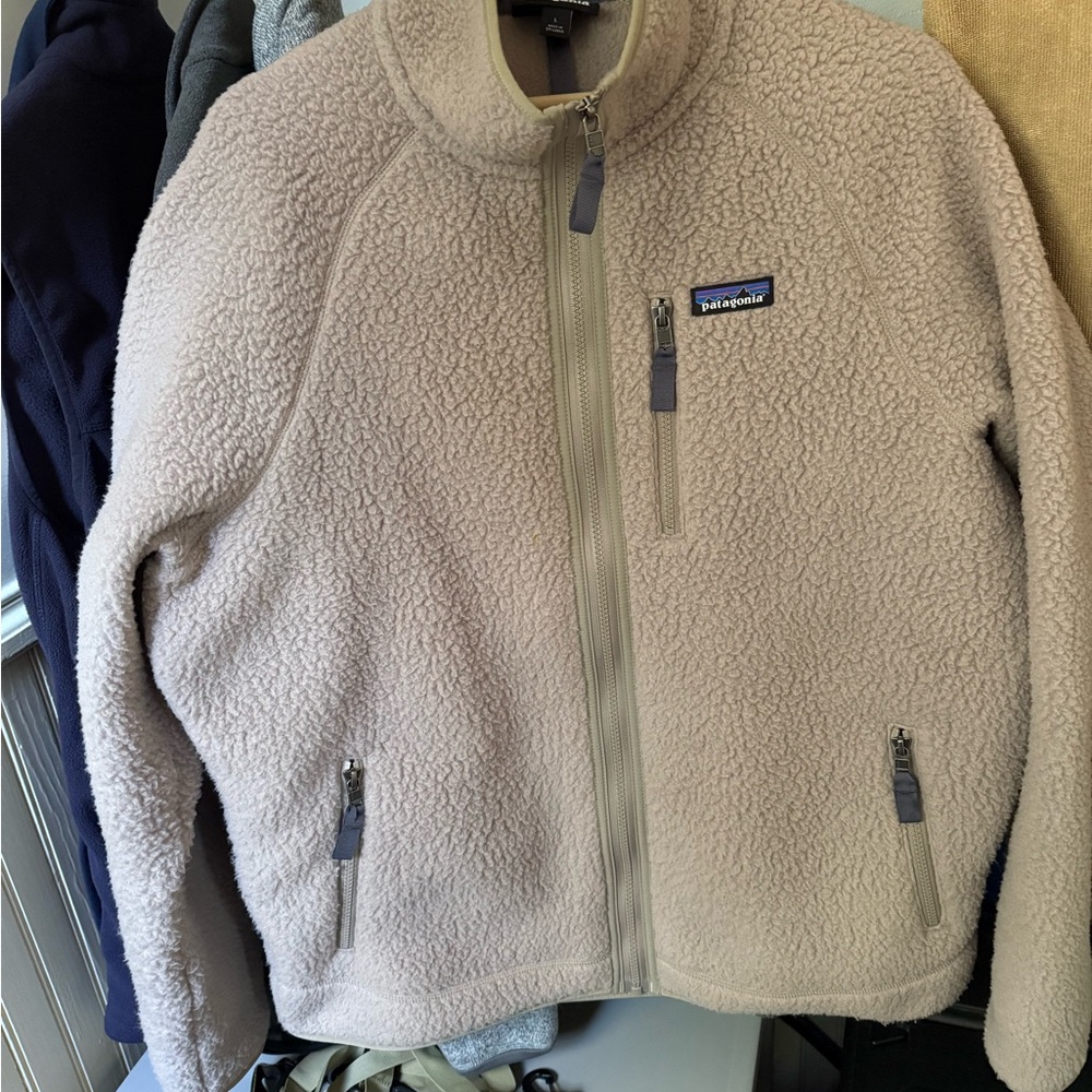 Patagonia Retro Pile Fleece Jacket (seabird grey)